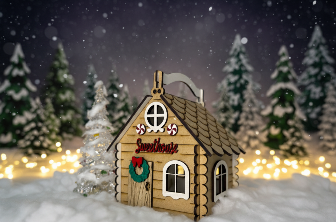 Slatka kuća-Napunjena slatkišima