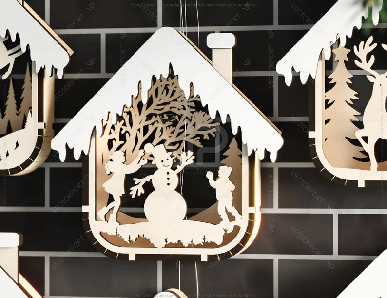 Novogodisnji set ukrasa